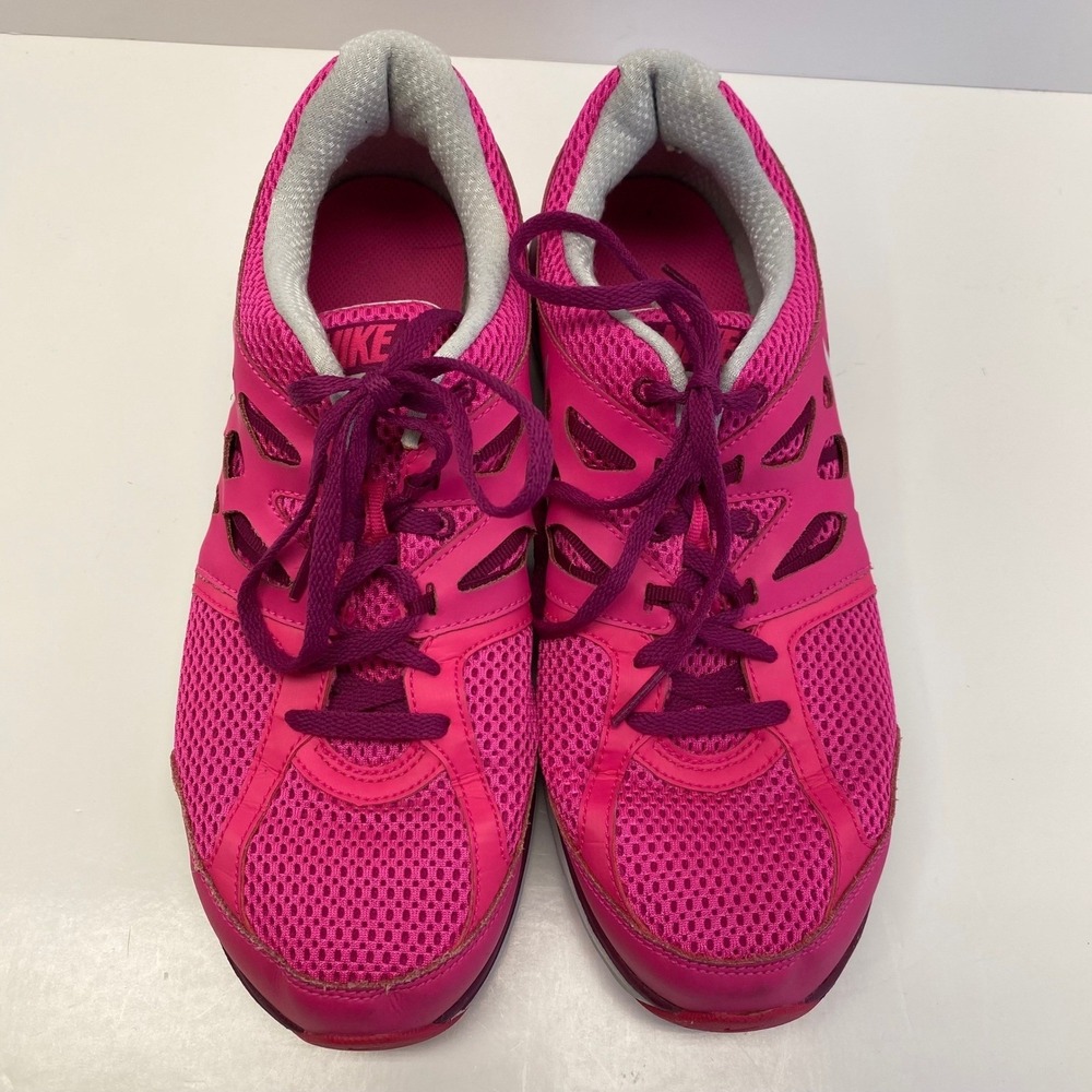 Nike Dual Fusion Lite Running Shoes Women's Pink Silver Athletic Sneakers US 10 - Picture 7 of 10